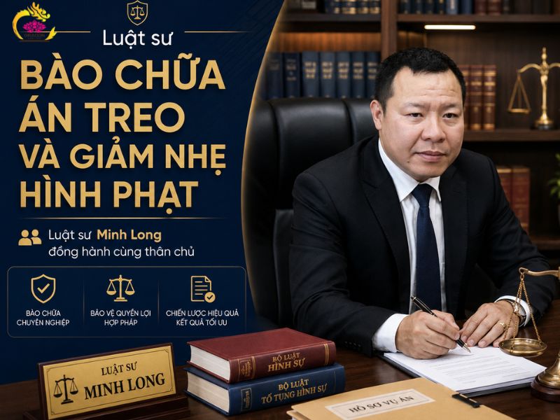 Luật sư bào chữa án treo và giảm nhẹ hình phạt