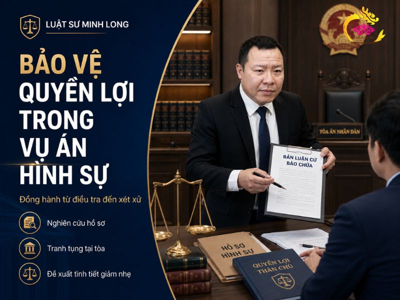 Dịch vụ luật sư bào chữa hình sự
