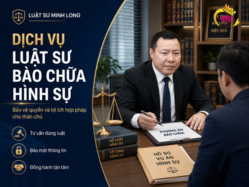 Dịch vụ luật sư bào chữa hình sự