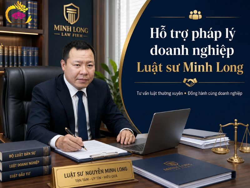 hỗ trợ pháp lý doanh nghiệp Luật sư Minh Long