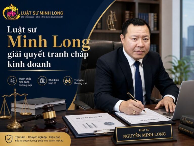Luật sư Minh Long giải quyết tranh chấp kinh doanh