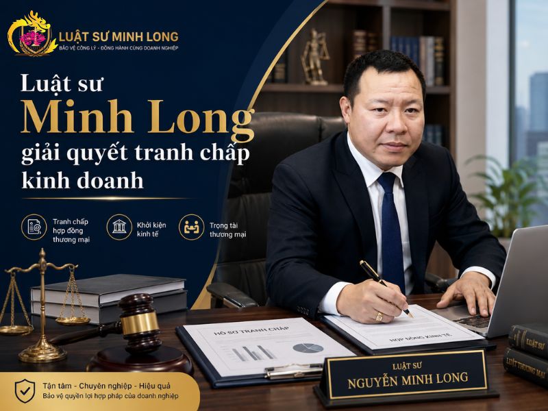 Luật sư Minh Long giải quyết tranh chấp kinh doanh hiệu quả Luật sư Minh Long giải quyết tranh chấp kinh doanh