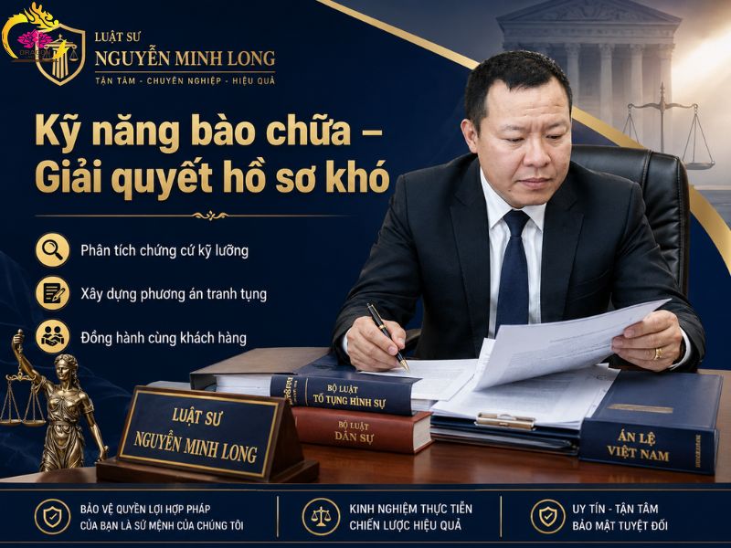 Bản lĩnh nghề của luật sư Minh Long tham gia tranh tụng Luật sư Minh Long tham gia tranh tụng