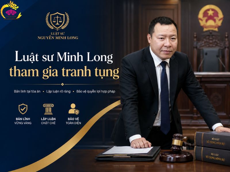Bản lĩnh nghề của luật sư Minh Long tham gia tranh tụng Luật sư Minh Long tham gia tranh tụng