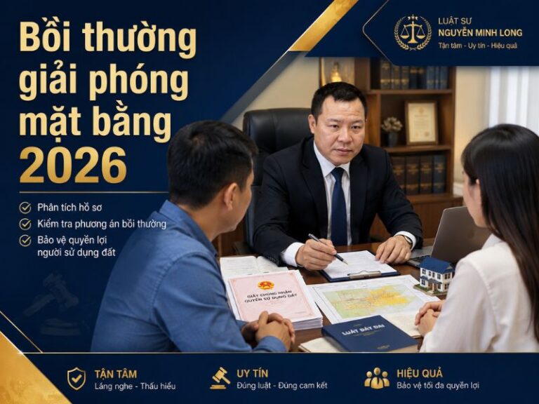 Luật sư Minh Long tư vấn luật đất đai 2026