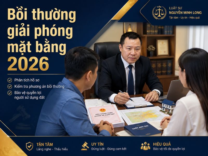 Luật sư Minh Long tư vấn luật đất đai 2026