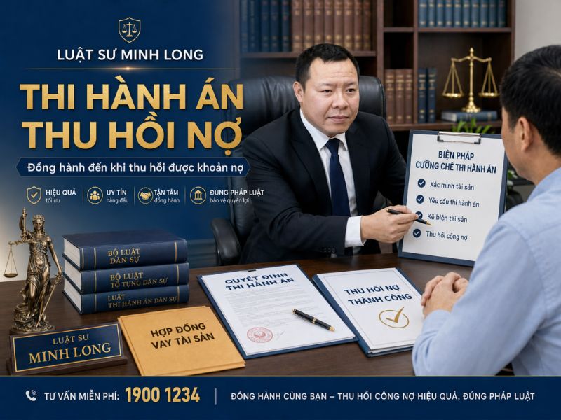 Luật sư Minh Long xử lý nợ khó đòiLuật sư Minh Long xử lý nợ khó đòi