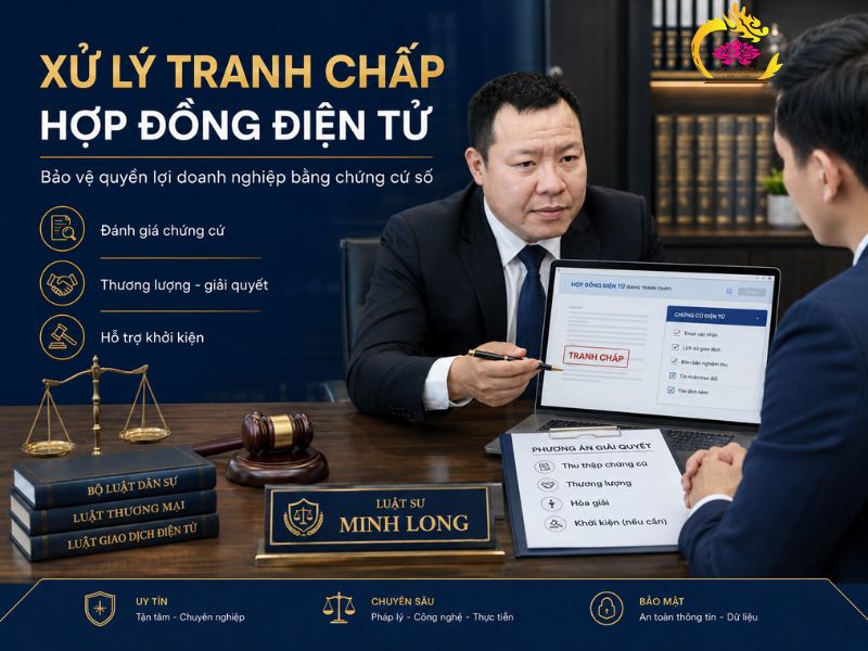 Luật sư tư vấn hợp đồng điện tử cho doanh nghiệp – Minh Long Luật sư tư vấn hợp đồng điện tử