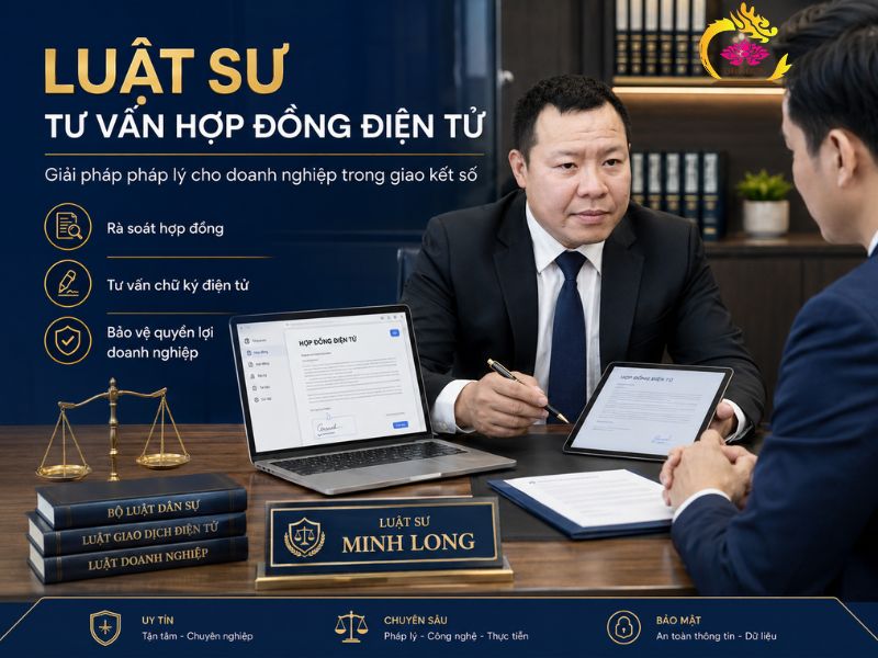 Luật sư tư vấn hợp đồng điện tử cho doanh nghiệp – Minh Long Luật sư tư vấn hợp đồng điện tử