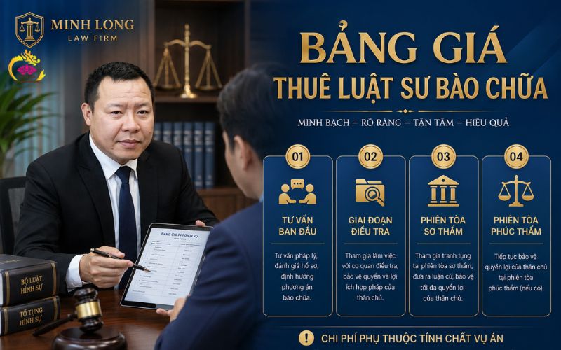 Luật sư Minh Long chia sẻ lưu ý khi thuê luật sư hình sự Lưu ý khi thuê luật sư hình sự