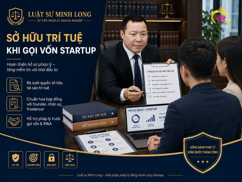 Luật sư Minh Long tư vấn sở hữu trí tuệ cho Startup Tư vấn sở hữu trí tuệ cho Startup