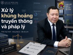 Xử lý khủng hoảng truyền thông và pháp lý